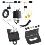 Reese Trailer Wiring and Bracket w/ Light Tester For 12-17 VW Tiguan 2018 Tiguan Limited Plug & Play 4-Flat Harness