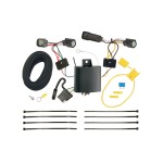 Reese Trailer Wiring and Bracket w/ Light Tester For 15-18 Ford Edge Plug & Play 4-Flat Harness