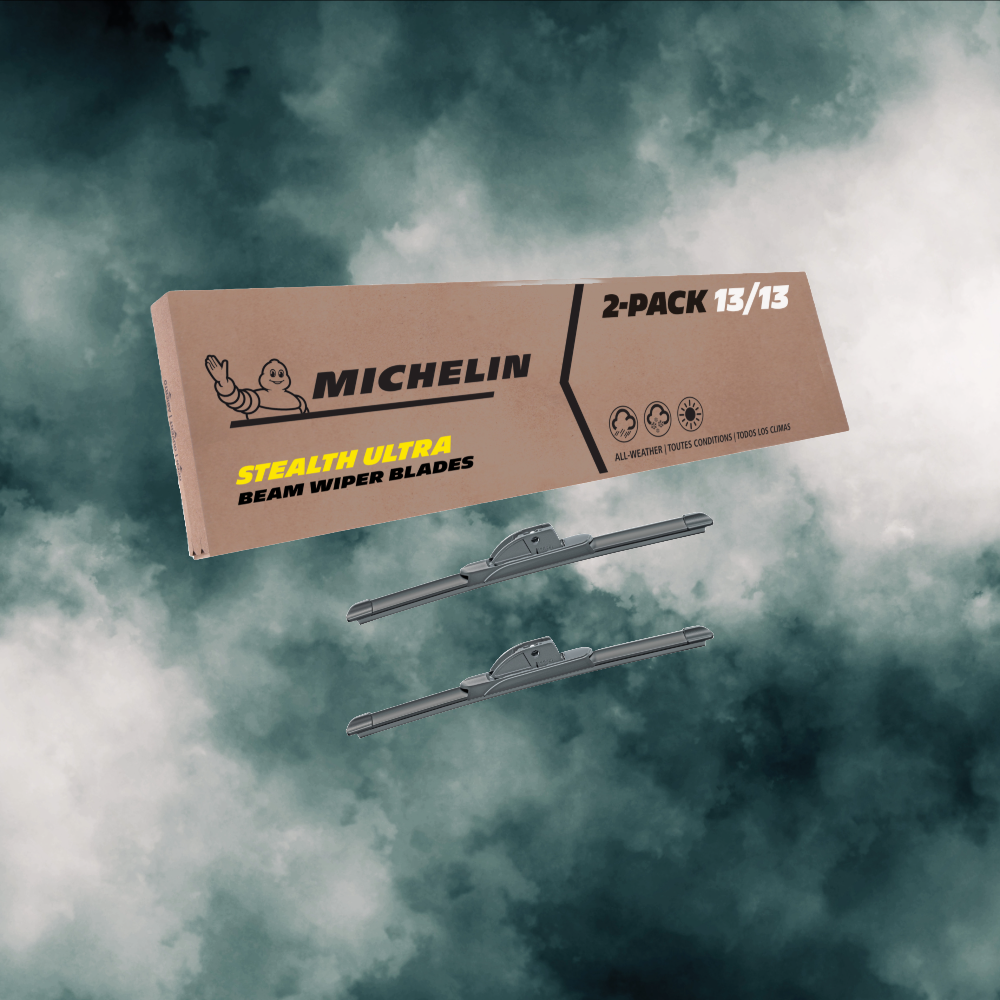 Fits 1989-1989 International S1854 Windshield Wiper Blades Replacement 2 Pack Michelin Stealth Ultra 13 inch Size