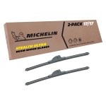 Fits 1979-1982 Nissan 310 Windshield Wiper Blades Replacement 2 Pack Michelin Stealth Ultra 17 inch Size