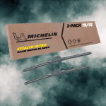 Fits 2017-2020 Fiat 124 Spider Windshield Wiper Blades Replacement 2 Pack Michelin Stealth Ultra 19 & 18 inch Size