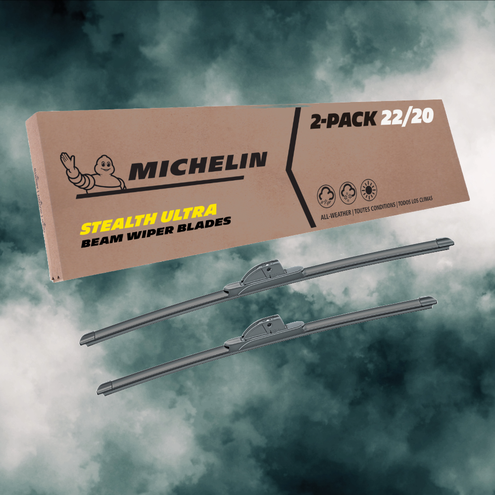 Fits 2003-2006 Subaru Baja Windshield Wiper Blades Replacement 2 Pack Michelin Stealth Ultra 22 & 20 inch Size