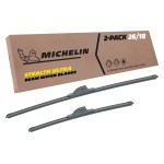 Fits 2016-2021 Honda Civic Windshield Wiper Blades Replacement 2 Pack Michelin Stealth Ultra 26 & 18 inch Size