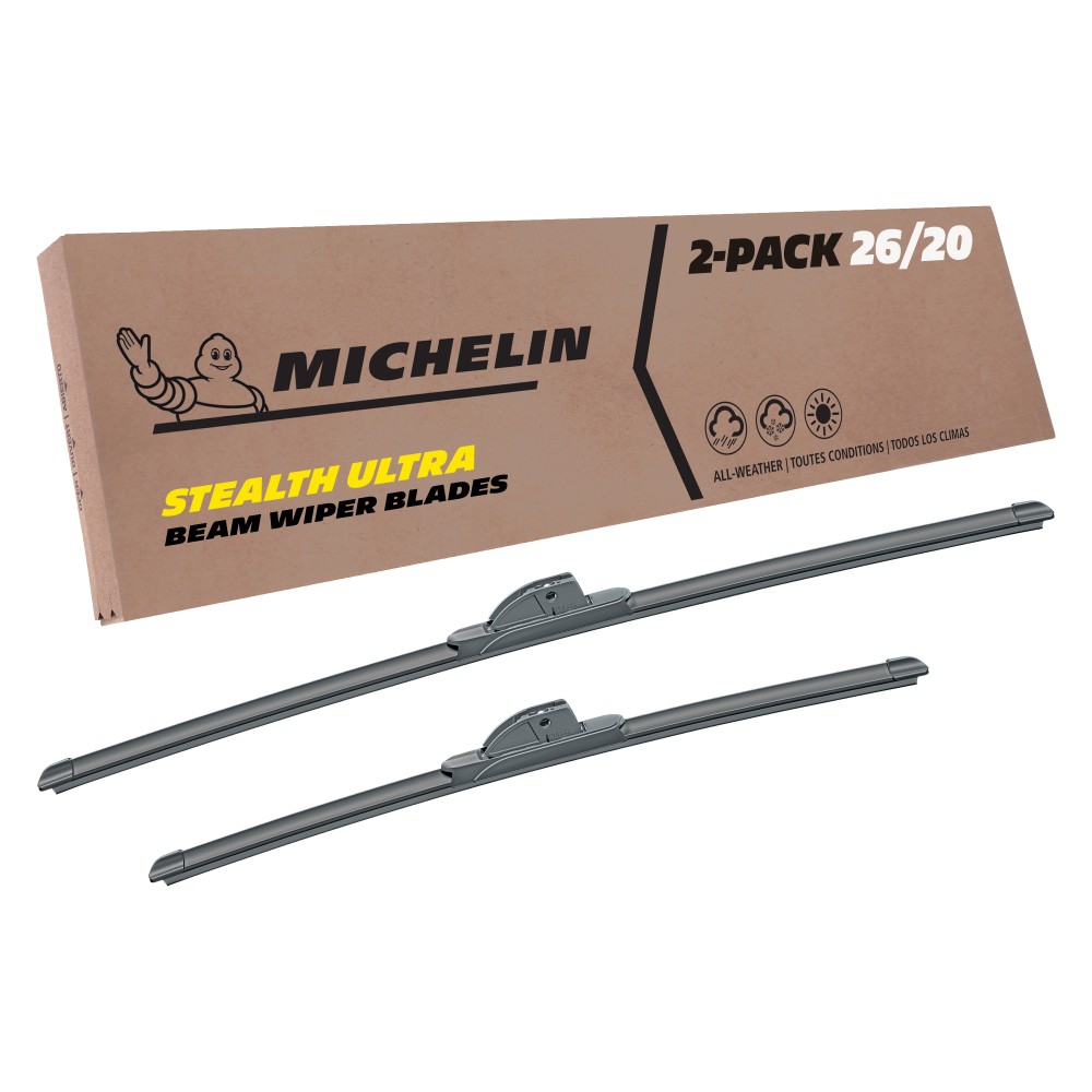 Fits 2018-2022 Lexus LS500 Windshield Wiper Blades Replacement 2 Pack Michelin Stealth Ultra 26 & 20 inch Size