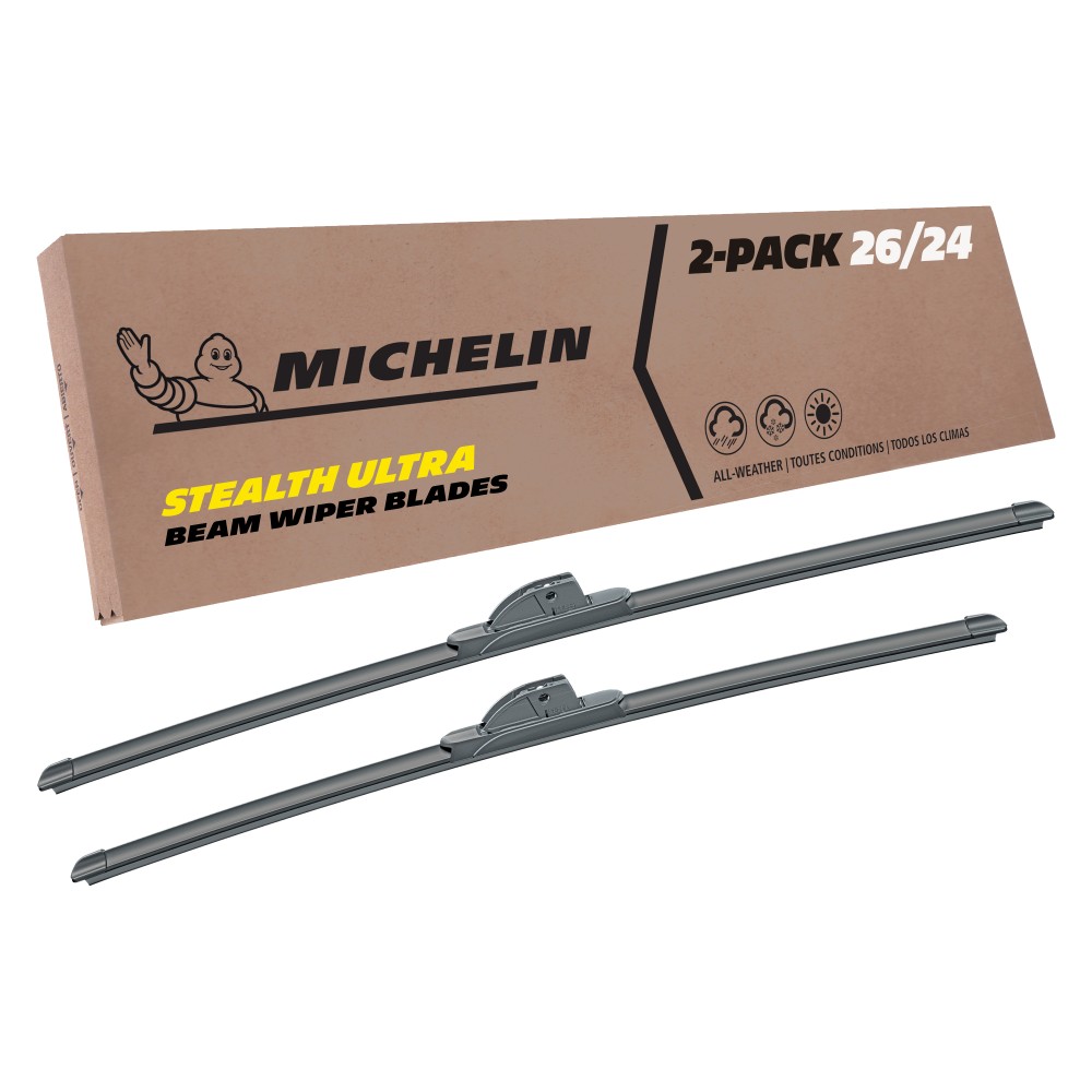 Fits 2012-2012 Triple-E Regal Euro Windshield Wiper Blades Replacement 2 Pack Michelin Stealth Ultra 26 & 24 inch Size