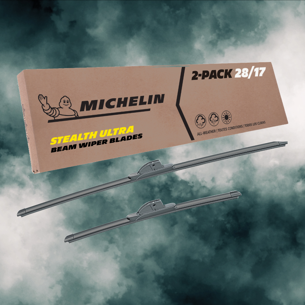 Fits 2016-2017 Ferrari F12tdf Windshield Wiper Blades Replacement 2 Pack Michelin Stealth Ultra 28 & 17 inch Fits (2 Pack) Size