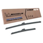 Fits 2021-2022 Fitsd Transit Courier Windshield Wiper Blades Replacement 2 Pack Michelin Pro Plus Silicone 28 & 16 inch Size