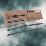 Fits 2008-2014 Mercedes-Benz CL63 AMG Windshield Wiper Blades Replacement 2 Pack Michelin Pro Plus Silicone 28 inch Size