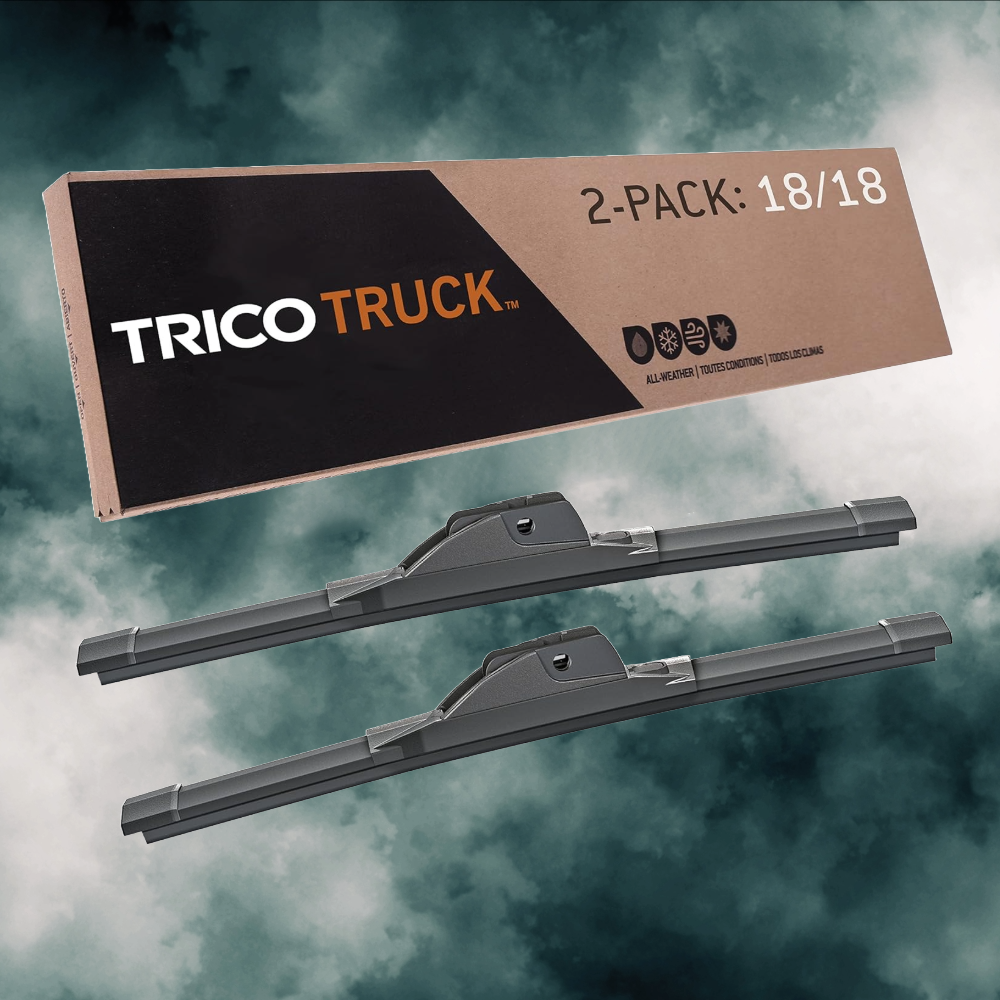 Fits 1980-1991 Peugeot 505 Windshield Wiper Blades 2 Pack TRICO Truck 18 Inch Size