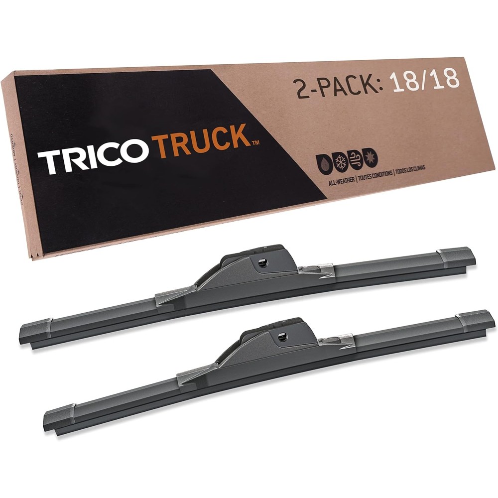 Fits 1962-1964 Pontiac Grand Prix Windshield Wiper Blades 2 Pack TRICO Truck 18 Inch Size