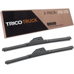 Fits 2004-2019 Fitsest-River Fitsester Windshield Wiper Blades 2 Pack TRICO Truck 20 Inch Size