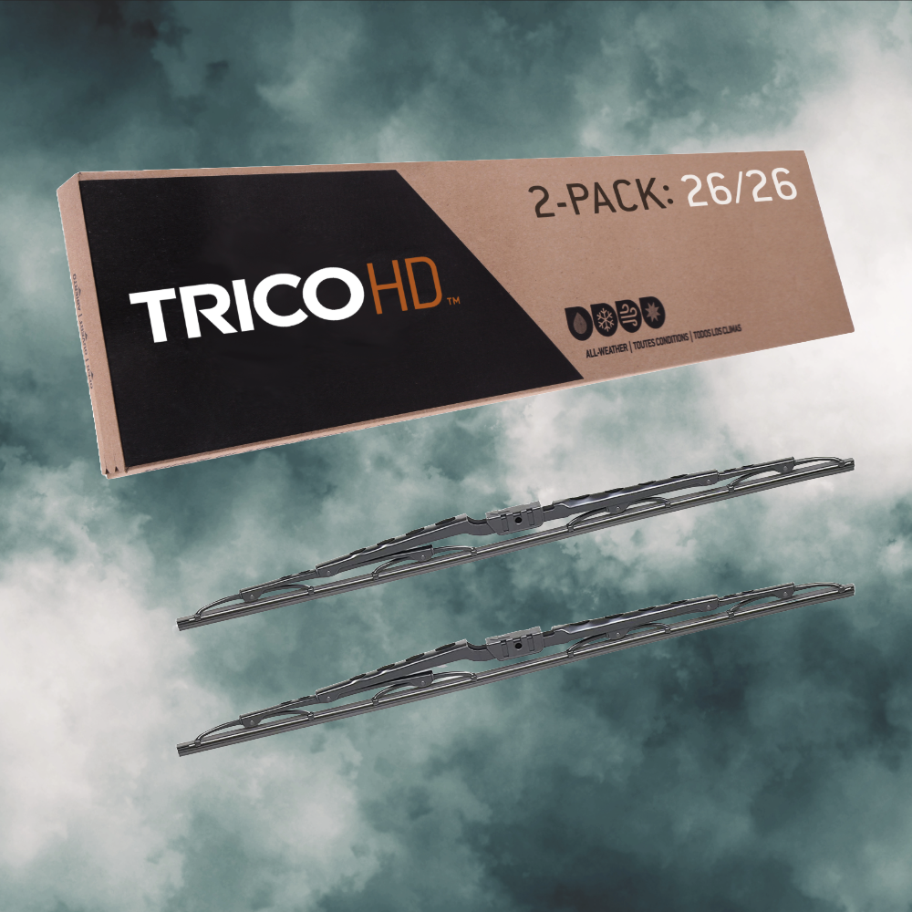 Fits 1994-2003 Triple-E All Models Windshield Wiper Blades 2 Pack Trico Heavy Duty RV Size