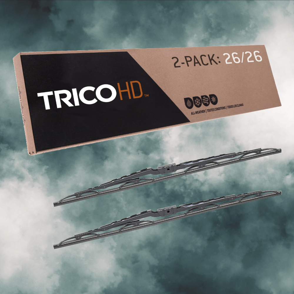 Fits 2006-2006 Fitsest-River Tsunami Windshield Wiper Blades 2 Pack Trico Heavy Duty RV Size