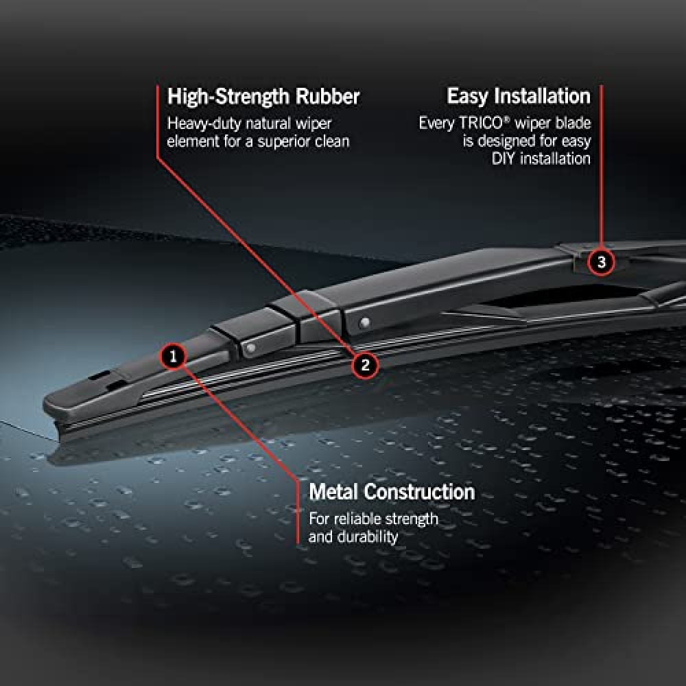 Fits 2005-2007 Georgie-Boy Pursuit Windshield Wiper Blades 2 Pack Trico Heavy Duty RV Size