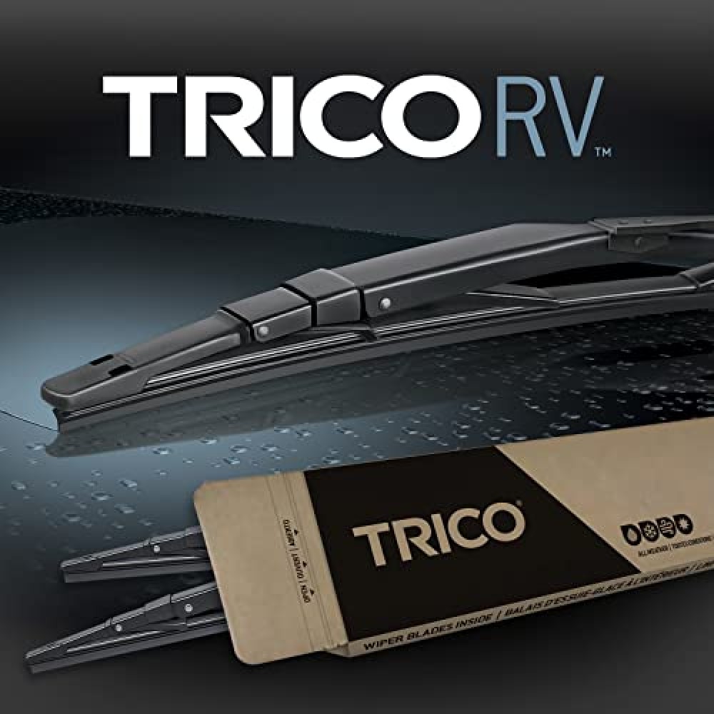 Fits 2001-2007 New-Flyer D40i Invero Windshield Wiper Blades 2 Pack Trico Heavy Duty RV Size