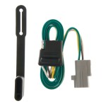 For 2003-2007 Toyota Sequoia Trailer Wiring 7 Way Trailer Wiring Plug w/ Bracket Fits All Models Curt