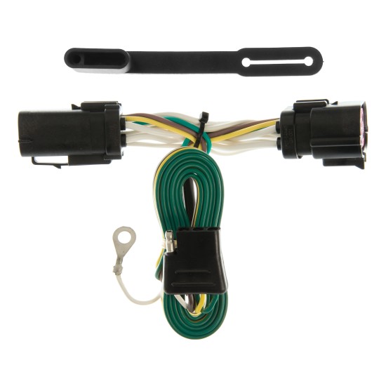 For 1997-2003 Ford F150 Trailer Wiring 4 Way Fits Models w/ Factory 4-Flat Curt 55256