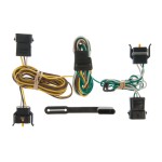 For 2001-2002 Ford Focus Trailer Hitch + Wiring 4 Pin Fits Wagon Curt 11296 55344 1-1/4 Tow Receiver