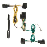 For 1998-2006 Jeep Wrangler Trailer Hitch + Wiring 4 Pin Fits All Models Curt 13408 55363 2 inch Tow Receiver