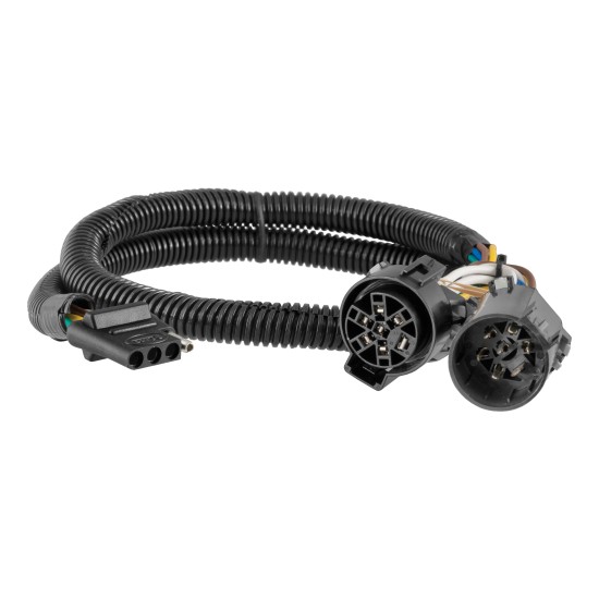 For 2007-2010 Jeep Grand Cherokee Trailer Wiring 4 Way Fits Models w/ Existing USCAR 7-way Curt 55384