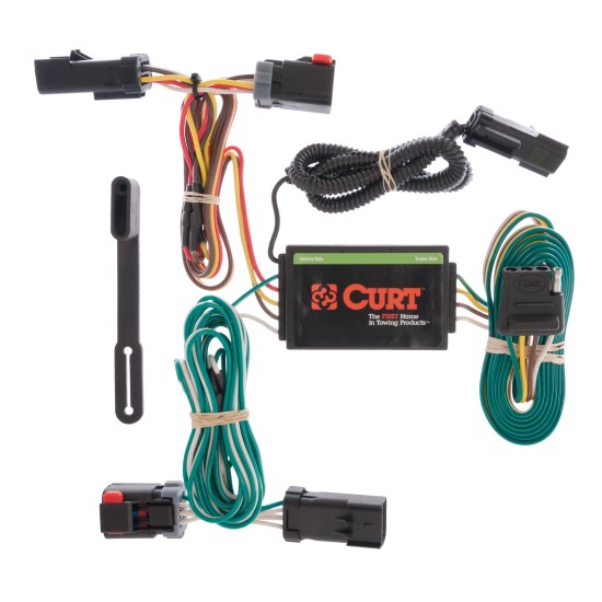 For 2004-2008 Chrysler Pacifica Trailer Wiring 4 Way Fits All Models Curt 55530