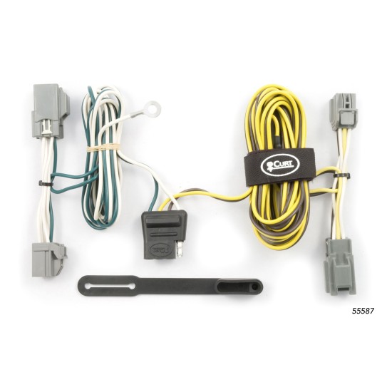 For 2005-2007 Ford Freestyle Trailer Wiring 4 Way Fits All Models Curt 55587