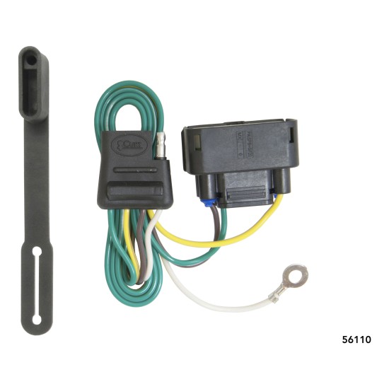 For 2015-2020 Ford F150 Trailer Wiring 4 Way Fits All Models Curt 56110