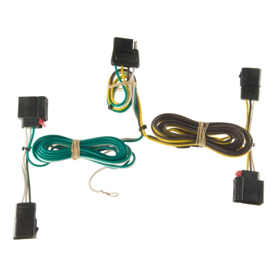 For 2011-2013 Dodge Durango Trailer Wiring 4 Way Fits All Models Curt 56133