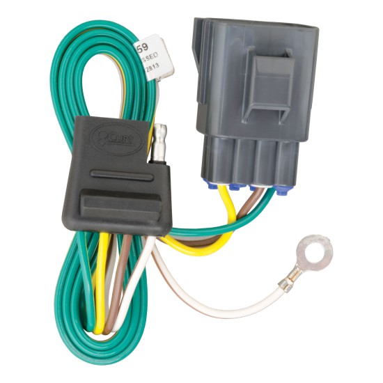 For 2015-2019 Land Rover Range Rover Evoque Trailer Wiring 4 Way Fits All Models Curt 56159