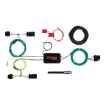 For 2015-2023 Jeep Renegade Trailer Wiring 7 Way Trailer Wiring Plug w/ Bracket Fits All Models Curt