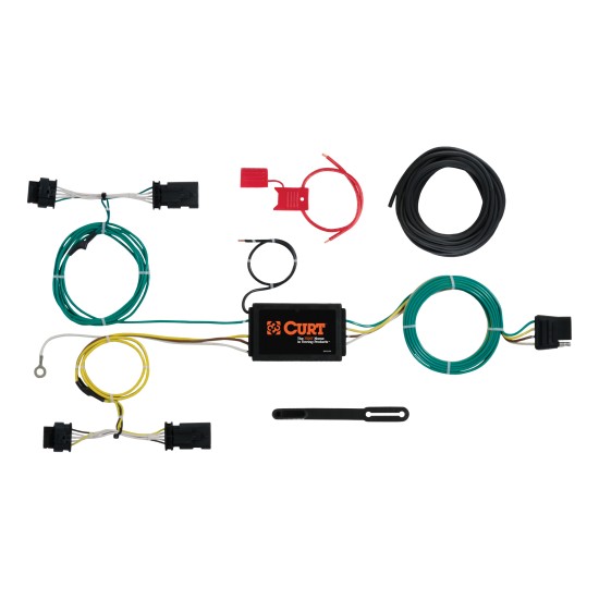 For 2015 Jeep Renegade Trailer Wiring 4 Way Fits All Models Curt 56274