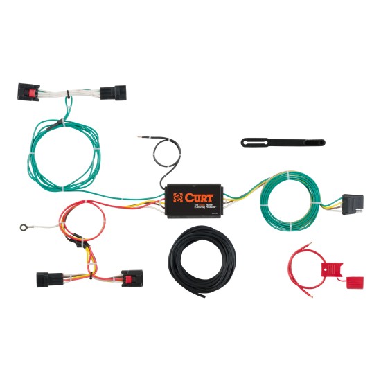 For 2015-2019 Land Rover Discovery Sport Trailer Wiring 4 Way Fits All Models Curt 56297