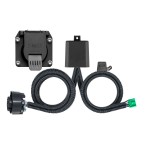 For 2023-2025 Honda Pilot Trailer Wiring 7 Way Trailer Wiring Plug w/ Bracket Fits All Models Curt