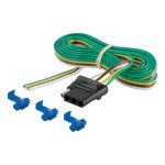 For 1992-1994 GMC Jimmy Trailer Wiring 7 Way Trailer Wiring Plug w/ Bracket Fits All Models Curt