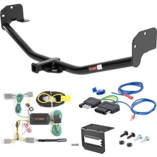 For 2011 Ford Mustang Trailer Hitch + Wiring 5 Pin Except GT models & California Special Curt 11048 1-1/4 Tow Receiver