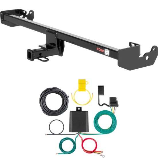 For 2011-2014 Scion xD Trailer Hitch + Wiring 4 Pin Fits Models w/ LED Taillights Curt 11134 59236 1-1/4 Tow Receiver