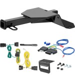 For 2014-2015 Chevy Camaro Trailer Hitch + Wiring 5 Pin Fits Convertible Except Ground Effects Curt 11222 1-1/4 Tow Receiver