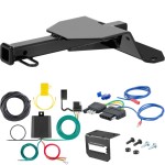 For 2011-2013 Chevy Camaro Trailer Hitch + Wiring 5 Pin Fits Convertible Except Ground Effects Curt 11222 1-1/4 Tow Receiver