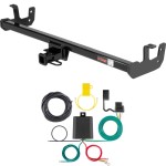 For 2012-2015 Scion iQ Trailer Hitch + Wiring 4 Pin Fits All Models Curt 11291 59236 1-1/4 Tow Receiver