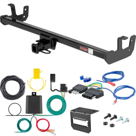 For 2012-2015 Scion iQ Trailer Hitch + Wiring 5 Pin Fits All Models Curt 11291 1-1/4 Tow Receiver