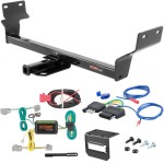 For 2015-2017 Chrysler 200 Trailer Hitch + Wiring 5 Pin Fits All Models Curt 11403 1-1/4 Tow Receiver