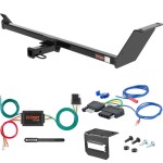 For 2009 Mitsubishi Lancer Trailer Hitch + Wiring 5 Pin Excluding Evolution Ralliart & Dual Exhaust models Curt 11479 1-1/4 Tow Receiver