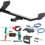 For 2017-2022 Hyundai Ioniq Trailer Hitch + Wiring 5 Pin Fits Hybrid Blue Only (Except Electric & Plug-In Hybrid) Curt 11486 1-1/4 Tow Receiver