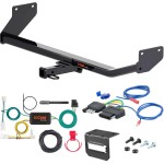 For 2017-2022 Hyundai Ioniq Trailer Hitch + Wiring 5 Pin Fits SEL & Limited Only Except Electric Hybrid Blue & Plug-In Hybrid Curt 11486 1-1/4 Tow Receiver