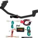 For 2019-2020 Hyundai Elantra GT Trailer Hitch + Wiring 4 Pin Except N Line Curt 11509 56233 1-1/4 Tow Receiver