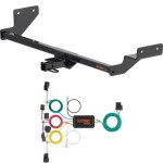 For 2019 Kia Forte Trailer Hitch + Wiring 4 Pin Fits All Models Curt 11615 56457 1-1/4 Tow Receiver