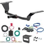 For 2021-2023 Hyundai Elantra Trailer Hitch + Wiring 5 Pin Except N N Line or Hybrid Curt 11630 1-1/4 Tow Receiver