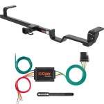 For 1991-1996 INFINITI G20 Trailer Hitch + Wiring 4 Pin Fits Sedan Curt 11707 56175 1-1/4 Tow Receiver