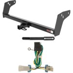 For 1998-2004 Chevy S10 Trailer Hitch + Wiring 4 Pin Fits All Models Curt 12011 55359 1-1/4 Tow Receiver