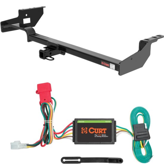 For 1998-2008 Subaru Forester Trailer Hitch + Wiring 4 Pin Except Sport Curt 12038 55370 1-1/4 Tow Receiver